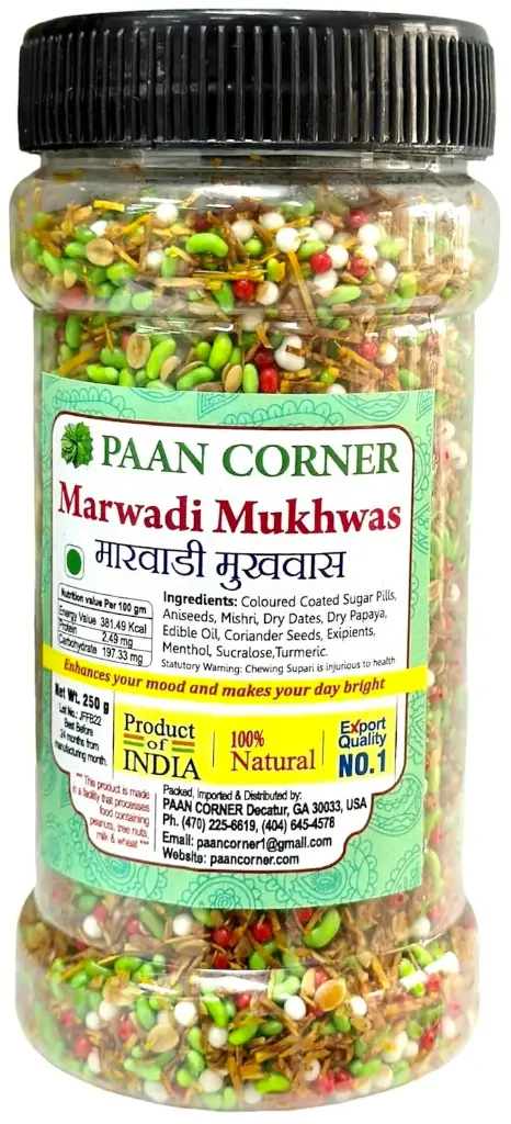 Mukhwas - Marwadi  