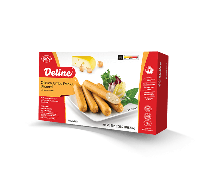 K&N's Skinless Chicken Jumbo Frank 