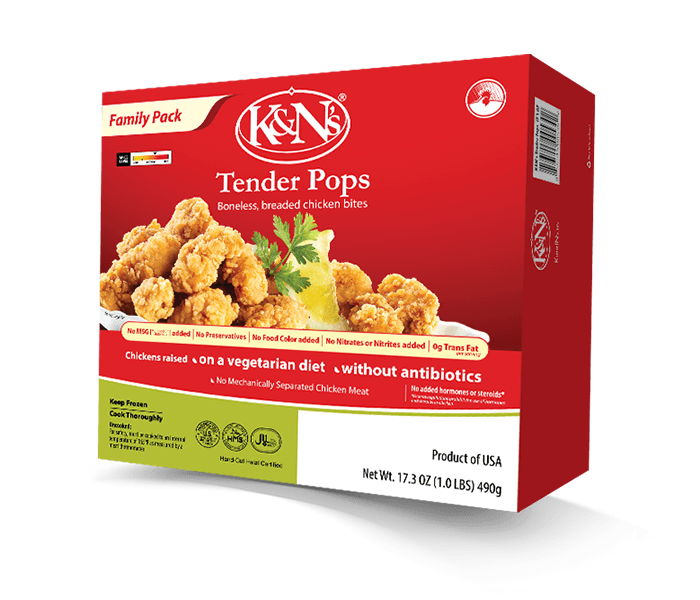 K&N's Tender Pops  Family
