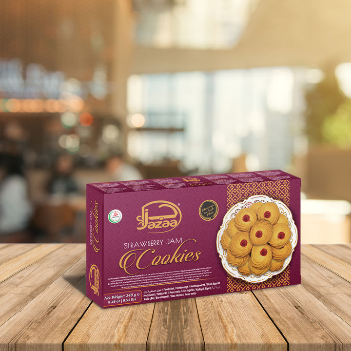 STRAWBERRY JAM COOKIES 200G