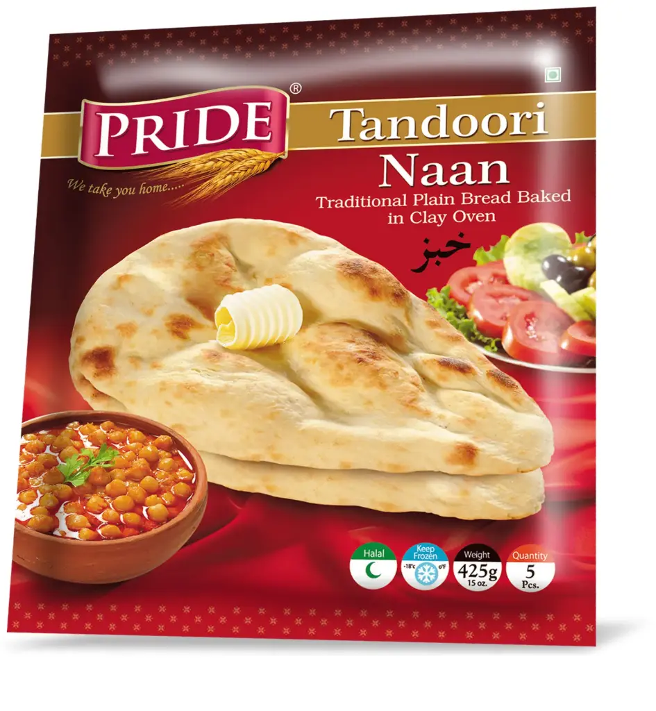 Tandoori Naan Plain Family Pack 