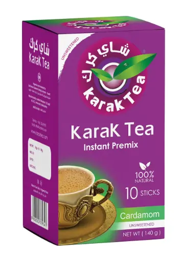 [KT107] Karak Tea Premix Sticks - Cardamom Unsweetened  